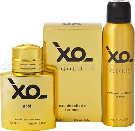 XO Gold EDT 100 ml + Deo Sprey 125 ml Erkek .